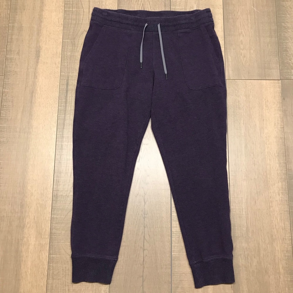 L.L. Bean Sweatpants Joggers Pants Womens Size M Purple Ultrasoft Sweats Lounge